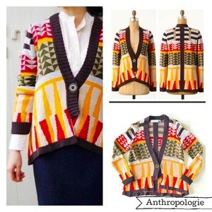 Anthropologie Sparrow Aztec cardigan nwot S‎